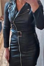 Prachtige Leren Jumpsuit maat M, Kleding | Dames, Jumpsuits, Verzenden, Zo goed als nieuw, Zwart