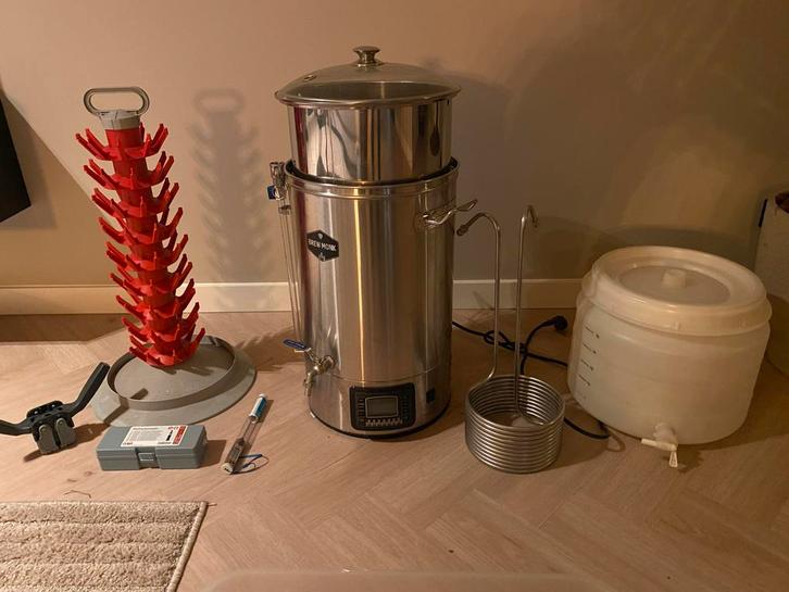 Compleet: Brouwset met Brewmonk Ketel, Hobby en Vrije tijd, Feestartikelen, Zo goed als nieuw, Overige typen, Overige, Ophalen