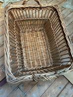 Brocante grote rieten wasmand, Ophalen of Verzenden