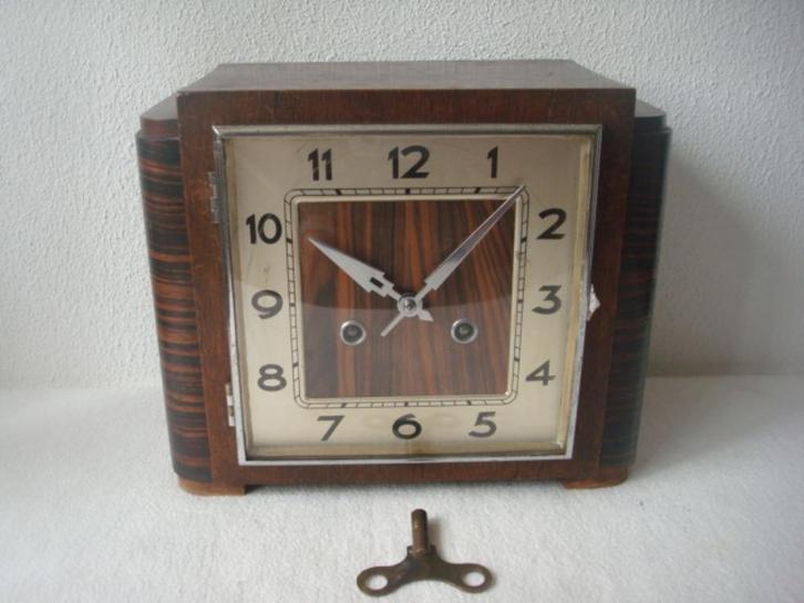 Art Deco Klok ca.1935, Antiek en Kunst, Antiek | Klokken, Ophalen