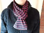 Bretonse sjaal blauw rood gestreept, Kleding | Dames, Ophalen of Verzenden, Zo goed als nieuw, Sjaal