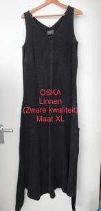 OSKA linnen jurk maat XL, Nieuw, Grijs, Ophalen of Verzenden, Onder de knie