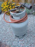 Gasfles met brander, Ophalen, Gebruikt