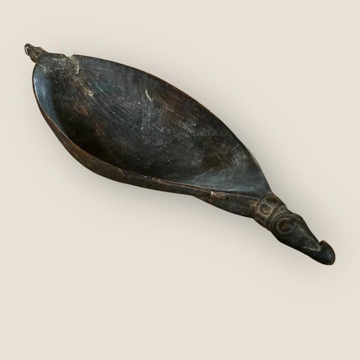 Antieke ceremoniële kom - Papoea Nieuw Guinea, Antiek en Kunst, Kunst | Niet-Westerse kunst, Ophalen