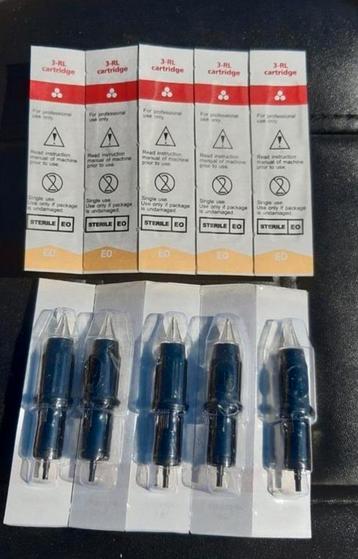 Tattoo machine cartriges 3rl NIEUW in doos  beschikbaar voor biedingen