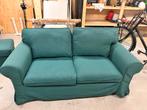 Groene IKEA Ektorp 2-zits bank, Huis en Inrichting, Ophalen, Gebruikt, 150 tot 200 cm, Tweepersoons