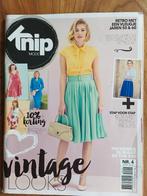 Knipmode april 2016 vintage looks, Hobby en Vrije tijd, Kledingpatronen, Ophalen of Verzenden, Zo goed als nieuw, Vrouw, Knipmode
