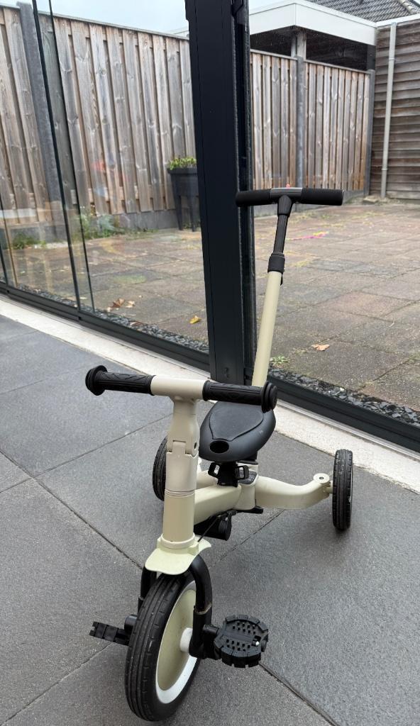 Driewieler met duwstang van Topmark, Fietsen en Brommers, Fietsen | Driewielers, Zo goed als nieuw, Duwstang, Verstelbare zitting
