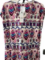 NIEUW OUI Printed Maxi Dress multi-colour Aztec print mt 42, Overige kleuren, Verzenden, Maat 42/44 (L), Nieuw