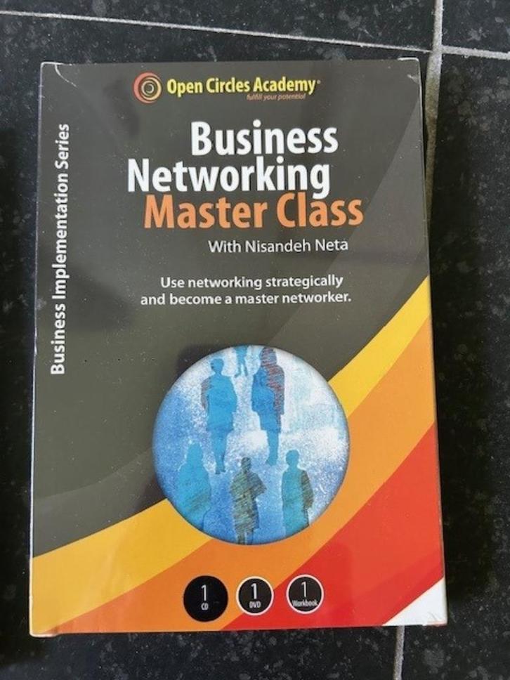 Business networking Master class - Open circles NEW!, Boeken, Advies, Hulp en Training, Nieuw, Ophalen of Verzenden