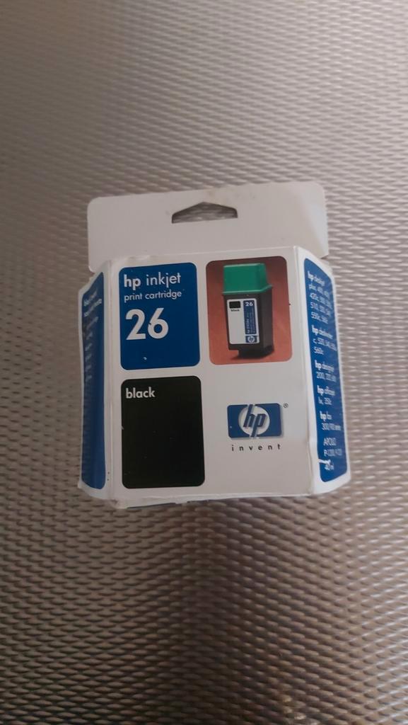 Hp inkjet 26 black, Computers en Software, Printerbenodigdheden, Zo goed als nieuw, Ophalen of Verzenden