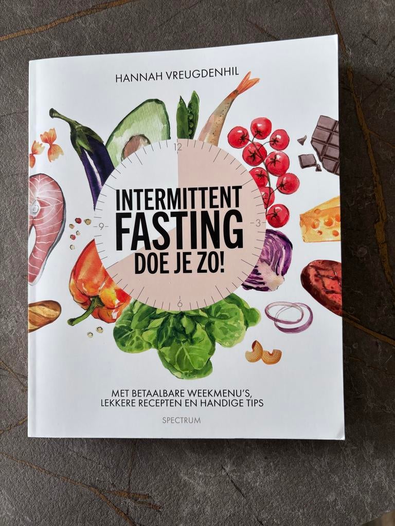 Intermittent Fasting Doe Je Zo! - Hannah Vreugdenhil, Boeken, Voorgerechten en Soepen, Ophalen of Verzenden, Zo goed als nieuw