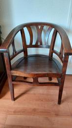 Koloniale stoel., Antiek en Kunst, Antiek | Meubels | Stoelen en Banken, Ophalen of Verzenden