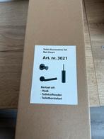Toilet accessoire set mat zwart, Doe-het-zelf en Verbouw, Sanitair, Ophalen, Nieuw, Toilet