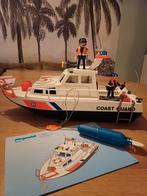 Playmobile, Politie boot, coast guard 4448, Complete set, Ophalen of Verzenden, Zo goed als nieuw