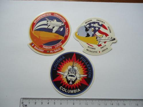 sticker Spaceshuttle Nasa raket retro ruimtevaart space, Verzamelen, Stickers, Zo goed als nieuw, Overige typen, Verzenden