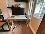 Electric Height-Adjustable Desk – 140×80 cm | 70–120 cm, Ophalen, In hoogte verstelbaar, Zo goed als nieuw, Bureau