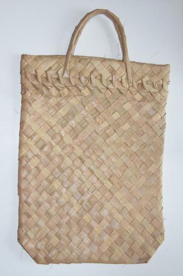 Gevlochten Rotan tas shopper boodschappentas strandtas beschikbaar voor biedingen