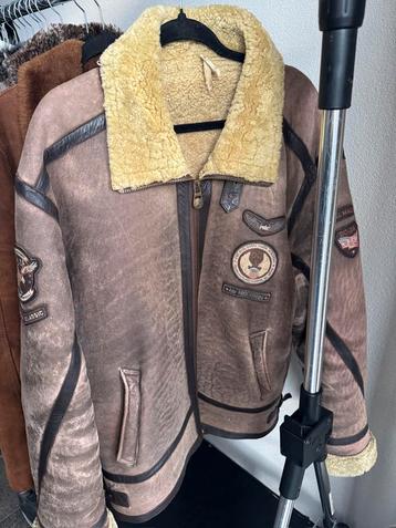 Vintage Pall Mall sheepskin lammy coat winter jas beschikbaar voor biedingen