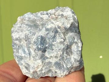 Blauwe calciet ruw uit Mexico mineralen F beschikbaar voor biedingen