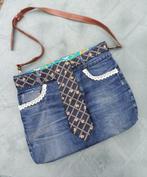 Retro hippie 70s tas van G-Star broek duurzaam hergebruik, Sieraden, Tassen en Uiterlijk, Tassen | Damestassen, Ophalen of Verzenden