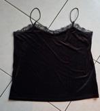 grijze fluweel top spaghetti-bandjes en kant, maat XXL,Steps, Kleding | Dames, Tops, Maat 46/48 (XL) of groter, Ophalen of Verzenden