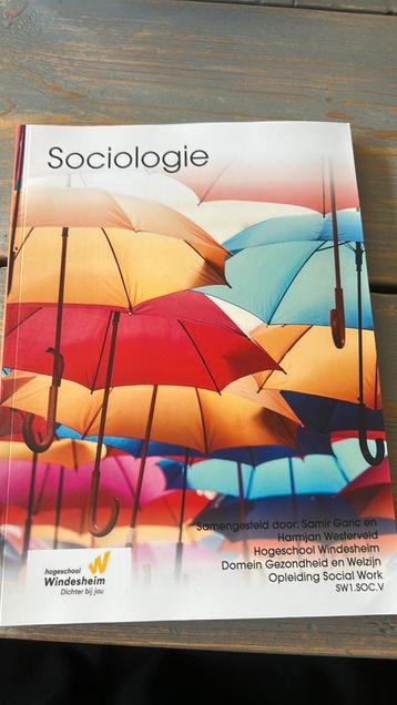 Sociologie schoolboek Windesheim beschikbaar voor biedingen