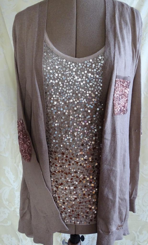 Feestelijke twinset - Gaudi Issue - mt 36/38, Kleding | Dames, Truien en Vesten, Gedragen, Maat 36 (S), Roze, Verzenden