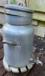 Vintage Aluminium Melkbus met Kraan, Antiek en Kunst, Ophalen
