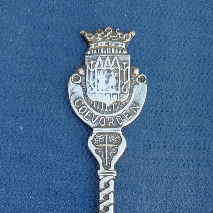 verzilverd lepeltje Coevorden (Nieuwpoort 90), Antiek en Kunst, Antiek | Bestek, Verzenden