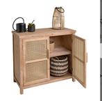 Webbing Kast Bandung naturel, Ophalen, Zo goed als nieuw, Minder dan 150 cm, Minder dan 100 cm