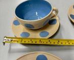 Antiek vintage pottery Uk wheel - kop schotels servies setje, Huis en Inrichting, Keuken | Servies, Ophalen of Verzenden, A, A