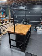 Ikea Vadholma Keukeneiland met rek, Huis en Inrichting, Keuken | Keukenelementen, Ophalen, Gebruikt, 100 tot 150 cm, 75 cm of meer