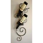 Decoratieve wijnrekken, wijnrek, 5 tot 15 flessen, Nieuw, Ophalen of Verzenden, Metaal