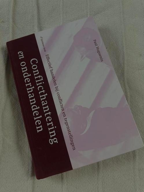 P. Huguenin - Conflicthantering en onderhandelen, Boeken, Wetenschap, Zo goed als nieuw, Ophalen of Verzenden
