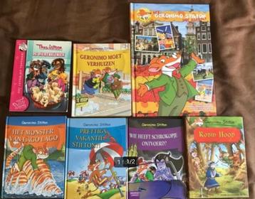 8 uitgaves Geronimo en Thea Stilton beschikbaar voor biedingen