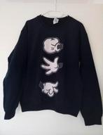 Zwarte trui, maat M/L, Kleding | Heren, Truien en Vesten, Maat 48/50 (M), Zwart, Ophalen of Verzenden, Zo goed als nieuw