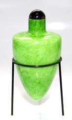 Finse Amfora Gemêleerde Glas M. Salo Nuutaïarvi, Antiek en Kunst, Antiek | Glas en Kristal, Verzenden