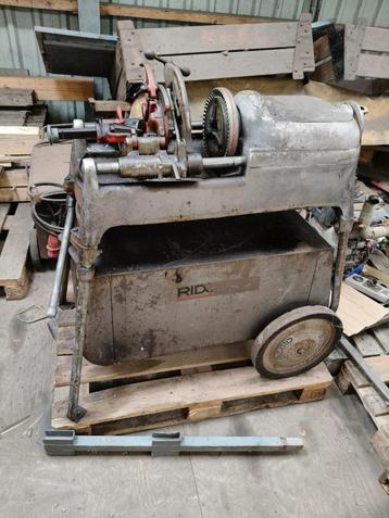 Draadsnijmachine Ridgid beschikbaar voor biedingen