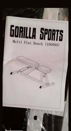 Gorilla sports bank, Ophalen, Nieuw