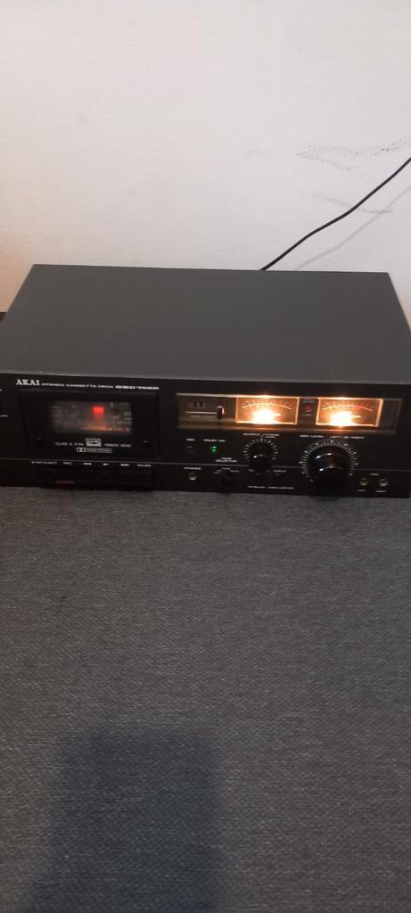 Akai gxc-706d.  Stereo cassette deck vintage, Audio, Tv en Foto, Cassettedecks, Overige merken, Ophalen of Verzenden