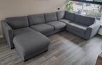 Hoekbank grijs Pronto Kenzano antraciet U vorm, Huis en Inrichting, Ophalen, Vierpersoons of meer