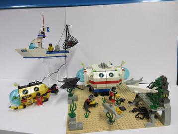6441 Vintage set, Diepzee rifreservaat + boot, Town, Divers. beschikbaar voor biedingen
