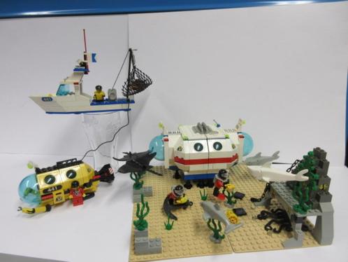 6441 Vintage set, Diepzee rifreservaat + boot, Town, Divers., Kinderen en Baby's, Speelgoed | Duplo en Lego, Zo goed als nieuw