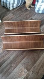 2x Wandplank Pekodom Walnoot/Berken - Karwei, Ophalen of Verzenden, Gebruikt