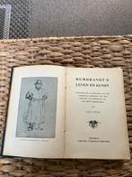 Rembrandt's Leven en Kunst - Jan Veth, Ophalen of Verzenden, Gelezen, Schilder- en Tekenkunst