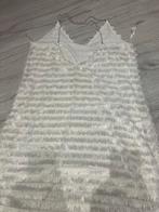 SHEIN Witte Jurk met Parelbandjes, Wit, Maat 42/44 (L), Nieuw, Ophalen of Verzenden