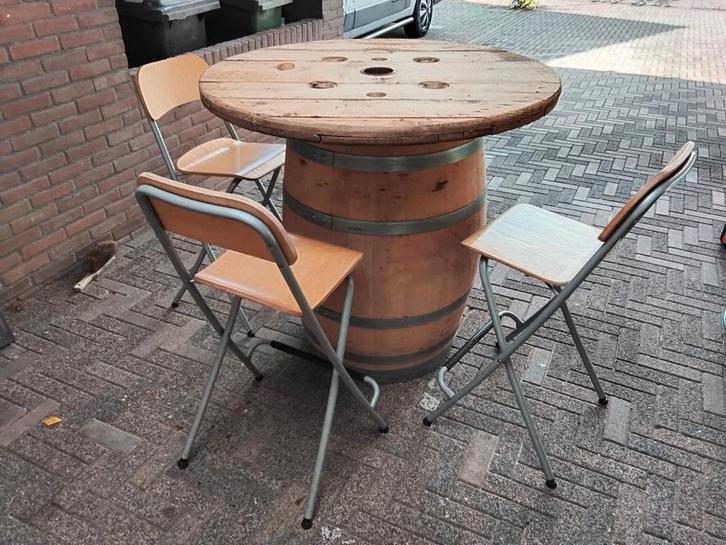 Statafels en barkrukken, Huis en Inrichting, Tafels | Statafels, Nieuw, Ophalen