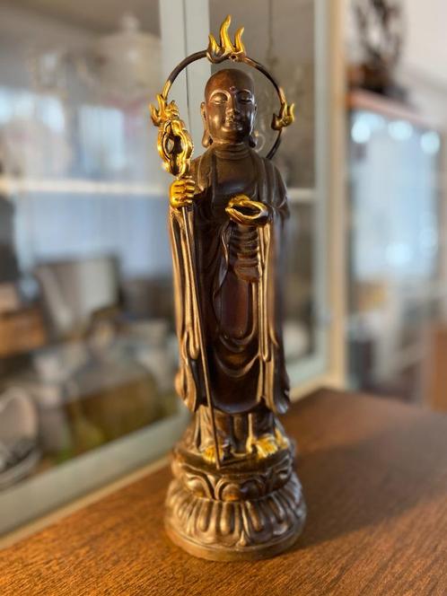 Ksitigarbha monnik 36 cm, Huis en Inrichting, Woonaccessoires | Boeddhabeelden, Gebruikt, Ophalen of Verzenden