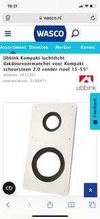 Ubbink Dakdoorvoermanchet - Nieuwstaat, Dakplaat of Dakpanplaat, Kunststof, Nieuw, Ophalen of Verzenden